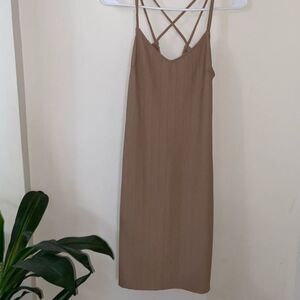 Charlotte Russe Nude Dress
